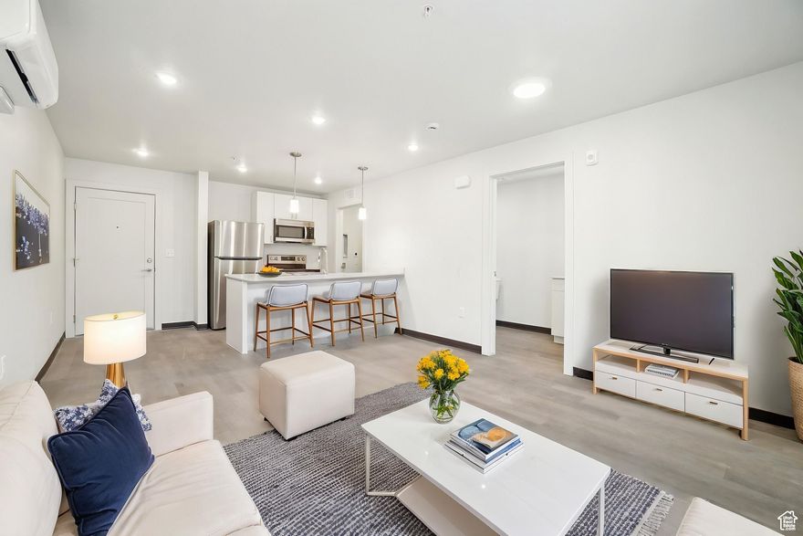 Brand-New Apartment in the Heart of Salt Lake City  500 Parkview - Walk to Parks & Tracy Aviary! Welcome to your new home in one of Salt Lake City's most beautiful and walkable neighborhoods! This brand-new apartment offers modern living with stylish finishes throughout, from sleek countertops to designer lighting and contemporary flooring. Enjoy the fresh air through your private balcony, or relax in the peaceful courtyard just steps from your door. The building includes convenient onsite laundry facilities and a secure parking garage, making city living both easy and comfortable. Situated within walking distance to Liberty Park, Tracy Aviary, and a variety of shops and cafes, this location is perfect for those who love both nature and urban amenities. Don't miss out on this rare opportunity to live in a thoughtfully designed space in the heart of Salt Lake City!