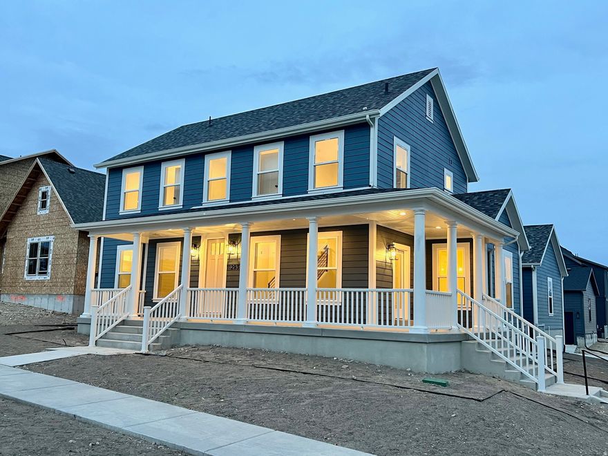 *Ask about our Preferred lender incentive with rates starting as low as 2.99%! This new home has just been finished and ready for immediate move in. Located in Daybreaks Cascade Village that features trails, parks & the Water Course! This plan features a two story vaulted family room with beam detail.