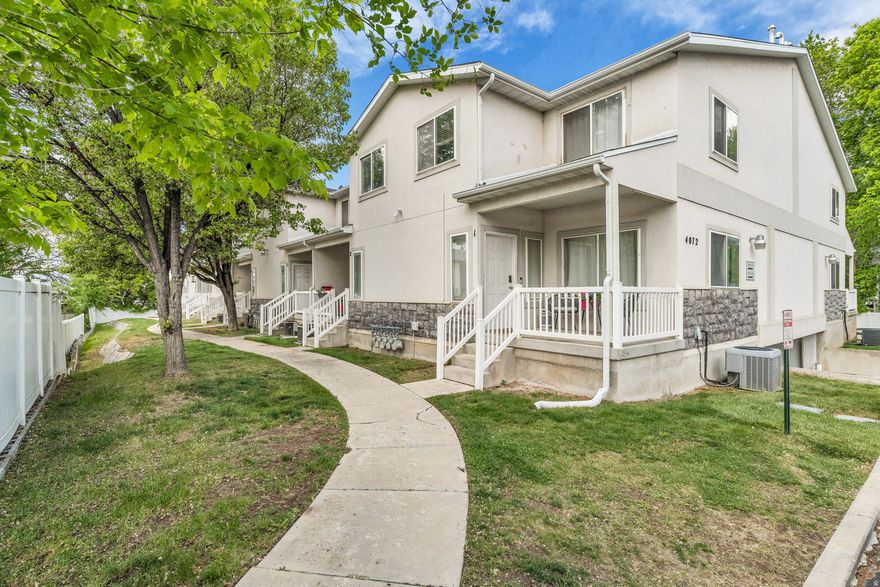 Fully Updated 2 Story Condo in Lush & Quiet Millcreek Location. Underground Parking. Spacious Open Concept Main Level with Family Room, Bright Windows and Fully Updated Kitchen. Stunning Granite Countertops, Breakfast Bar, Stainless Steel Appliances , Dedicated Laundry Room and Half Bath.  Large Primary Bedroom with Attached En Suite Bathroom and Walk In Closet, 2nd Upstairs Bedroom and Bathroom.   Square footage figures are provided as a courtesy estimate only.  Buyer is advised to obtain an independent measurement.