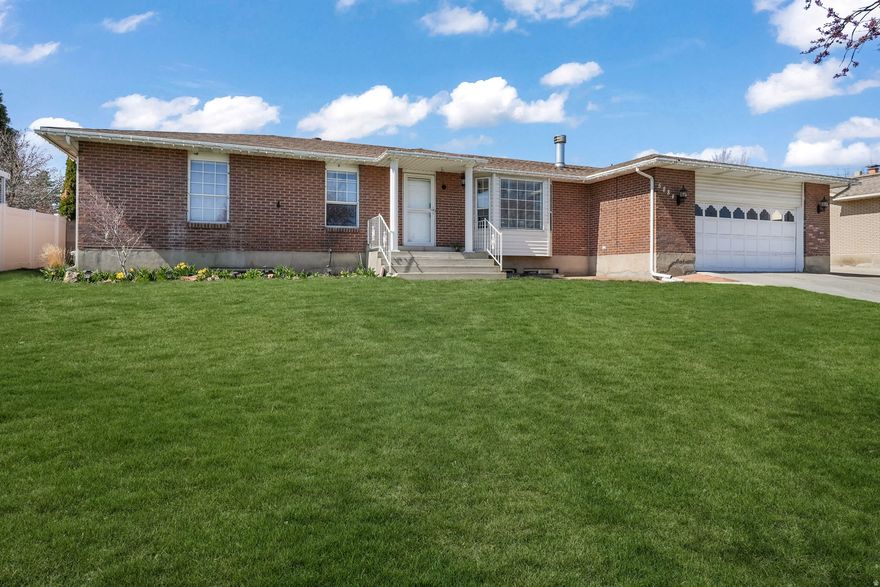 This is a great rambler boosting a .30 acre lot and a walkout basement as an added bonus. The backyard has been nicely upgraded and has plenty of space to be appreciated! The house has a water filtration system that is included in sale along with the solar panels that are paid off. There are two sets of washer and dryers, one set on each level. The property is conveniently located near anything you may need and has quick freeway access. Square footage was taken from previous MLS as a courtesy estimate only. Buyer to verify all info.