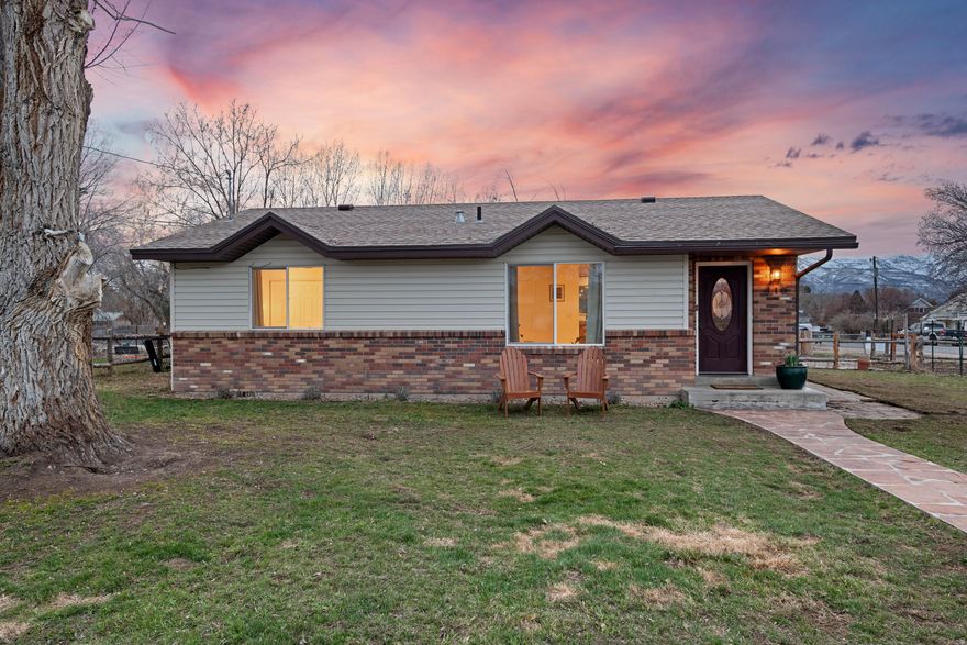 Charming & Updated Heber City Cottage! This Cottage Chic home features newer flooring and baseboards, updated lighting, fresh interior paint, and all-new appliances. The kitchen boasts knotty alder cabinetry and granite countertops. A brand new half bathroom has been added for extra convenience and comfort. Major upgrades include an updated electrical box, all-new HVAC ducting, and electricity to the shed with added lighting and outlets. Enjoy outdoor living with a stained concrete patio & walkway, new perimeter and privacy fence, a greenhouse, garden boxes, and pressurized irrigation. Additional storage in the finished crawlspace makes this home as functional as it is beautiful. Don't miss this move-in-ready gem!