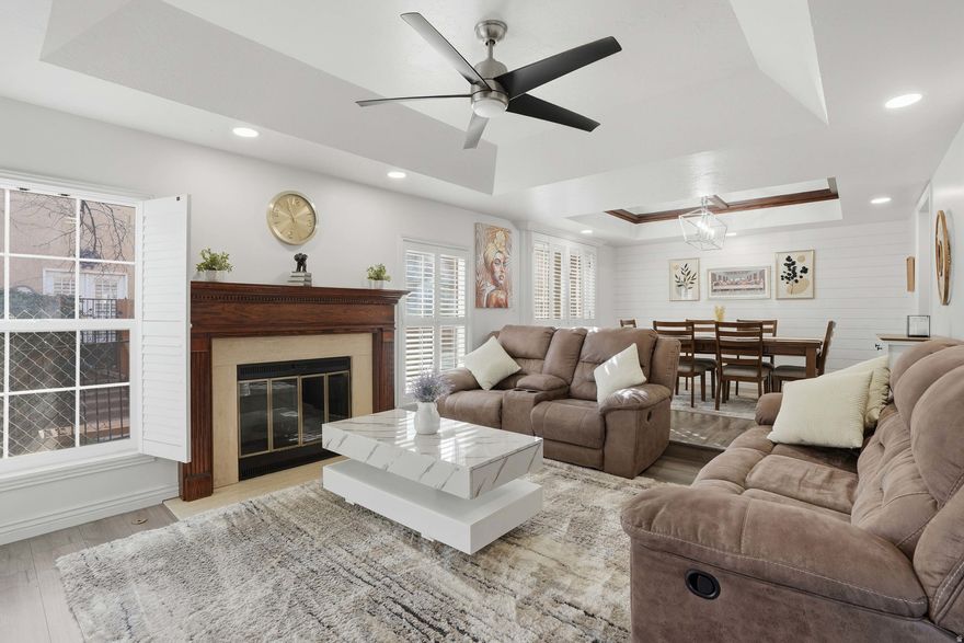 Beautifully updated 4-bedroom, 3.5-bath home in highly desirable Millcreek. Thoughtfully renovated with updated flooring, fresh paint, modern lighting, granite countertops, plantation shutters, spa-inspired primary suite, and newer roof for added peace of mind. HOA includes pool, water, snow removal, and landscaping - offering low-maintenance living in a prime location. Minutes from downtown SLC and world-class canyons, this home combines comfort, convenience, and lifestyle.