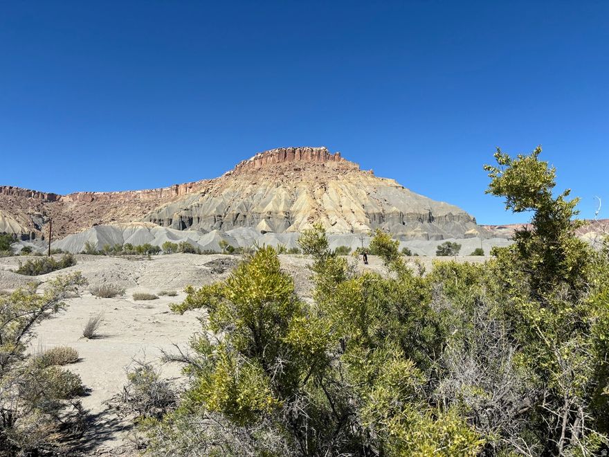 Where Water and Wilderness Converge. 118.28 acres of pristine, untouched desert landscape with a lengthy stretch of the Fremont River flowing through the property. To the north, just across the highway, the striking Caineville Mesa rises dramatically, creating a stunning and iconic backdrop. Conveniently located near the Caineville Mesa Trailhead, this property offers direct access to expansive public lands-perfect for boundless hiking, exploration, and outdoor adventure. The Fremont River winds through the southeastern portion, attracting abundant birdlife and wildlife while enhancing the property's sense of tranquility. With direct Highway 24 access, no restrictions, and unmatched privacy, this is a rare opportunity to own a serene and scenic piece of land. Located on the east side of Capitol Reef about 30 miles east of Torrey.