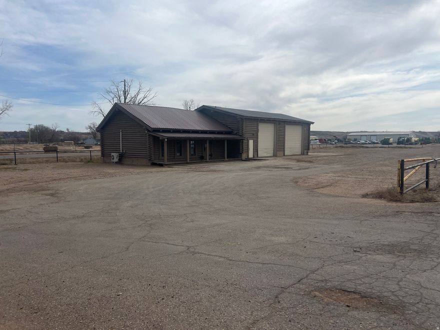 Fantastic Location right off of Highway 40 for your new or existing business! The property is situated across from the airport road on the busy part of Highway 40 as you are entering in to Roosevelt. Lots of traffic and visibility will help bring in new or existing customers. The property is made up of 3 parcels. The first parcel is tax id: 00-0029-3799 and is the main lot with the building and is .55 of an acre. The second parcel is tax id: 00-0002-4590 and is .64 of an acre. The third parcel is tax id: 00-0002-4673 and is .5 of an acre. So the total of all three parcels is 1.69 of an acre and the 2024 taxes were $4335. All figures are from the county records and provided as a courtesy. Buyer to verify all information. Owner/Agent