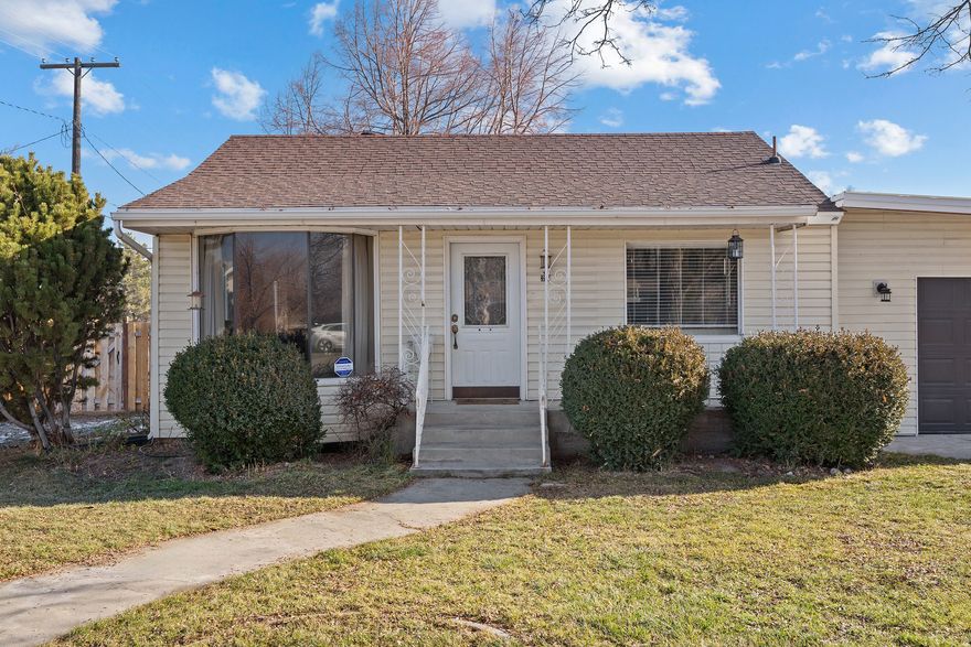Welcome to this versatile 4-bedroom, 2-bath home located in the heart of Payson, Utah. The main residence offers comfortable living with a functional layout and ample space for everyday life. A standout feature of this property is the detached ADU, complete with a kitchenette, providing excellent flexibility. The ADU is ideal for multi-generational living, hosting extended family, or could be utilized as a potential income-producing space to help offset the mortgage. Whether you're looking for additional living quarters, rental opportunity, or a private guest space, this property offers a unique solution with endless possibilities. Conveniently located near schools, shopping, and local amenities.