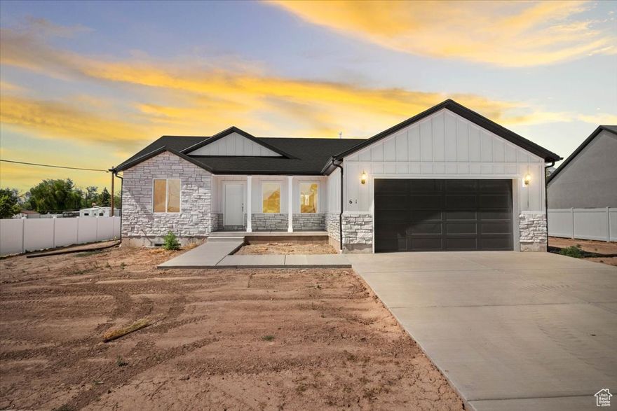 This brand-new home offers 2,878 sq ft with 3 bedrooms and 2 bathrooms in a well-established neighborhood. Enjoy a bright, open floor plan with a stylish kitchen featuring granite countertops and soft-close cabinetry. The basement will include a spacious 475 sq ft finished family room-perfect for entertaining or relaxing. The .28-acre lot has a 6-foot vinyl fence for added privacy and outdoor enjoyment. Quality, comfort, and location come together in this must-see home!
