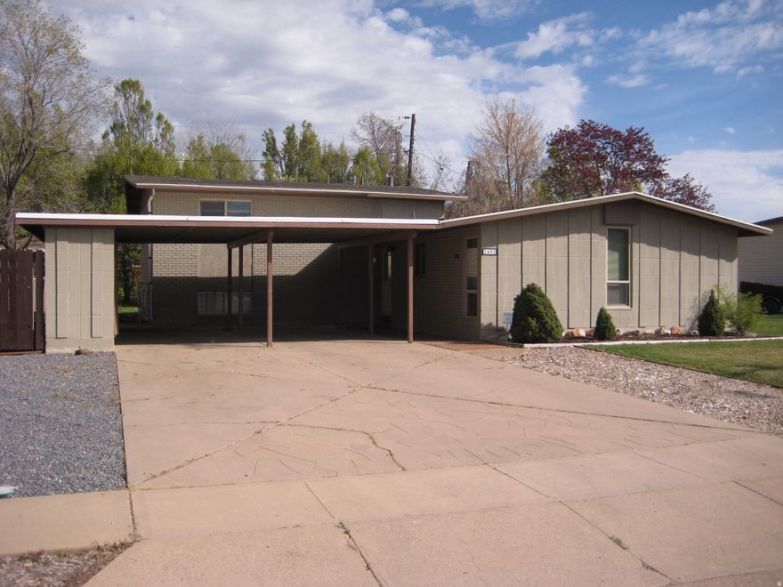 Hidden gem in quiet Roy neighborhood. Well-maintained with large fenced-in backyard, patio and updated auto sprinkler system. Plenty of storage and RV parking. New roof installed in 2025 with transferable warranty. Newer carpet, LVP flooring and paint. Home location has easy access to I-15, Riverdale Road, HAFB and shopping. This home has a unique architectural design inside and out. Definitely a must see, move in ready.