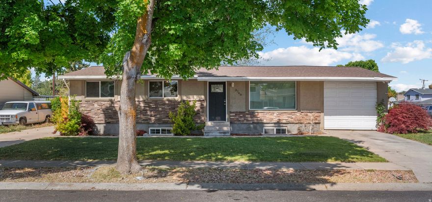 Check out this amazing rambler in the heart of West Valley!  This 5-bedroom, office, and 2.5 baths home is nicely updated from the inside and out.  The exterior has been updated with beautiful stone and stucco to give it a nice curb appeal that stands out from the rest.  The roof is only around 13 years old, so it still has lots of life left.  The interior has been tastefully updated with granite countertops and beautiful wood cabinetry.  Fresh paint throughout, a one year old water heater, and large windows that filled the space with lots of natural light.  The basement is completely finished with 3 more bedrooms, a full bath, a separate full kitchen, laundry, and a separate entrance, perfect for a mother-in-law suite or possible extra income.  Step out to the yard and you'll find a nice fenced up yard with ample space for BBQ and family/friend gatherings.  This home is situated on a quiet street with minutes to the Valley Fair Mall, schools, shops, and I-215.  Come and make it your home today!  Buyer and buyer agent to verify all.  Must consult with WVC on rental.