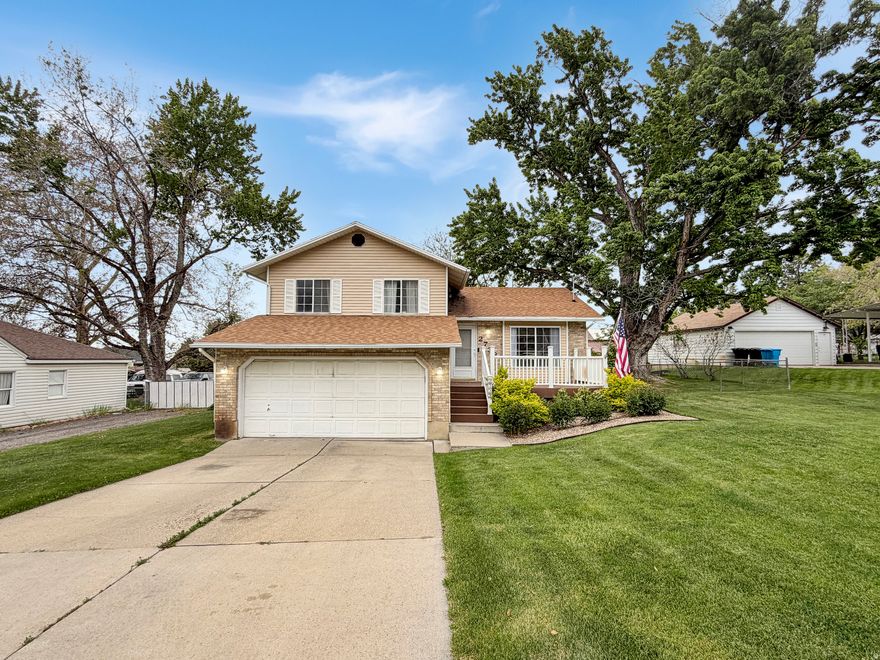 Multi-level home on a private .47-acre lot! Enjoy outdoor living on the spacious 20x27 Trex deck. Inside, you'll find warm wood flooring on the main level, a bright and open kitchen, and a spacious family room and new carpet through out. With 4 bedrooms and 2 baths, this home offers both functionality and charm. Located in a desirable area this one is a must-see and easy to show! The furnace is two years old a/c unit is three years old.