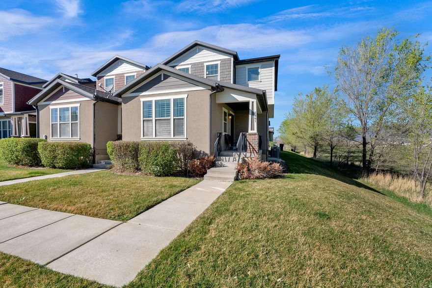 Beautiful end-unit townhome in a desirable Woods Cross community! This well-maintained home offers added privacy with no neighbors on one side and a functional, light-filled layout. Enjoy low-maintenance living with access to fantastic HOA amenities including a pool and clubhouse-perfect for relaxing or entertaining. The unfinished basement provides a blank canvas with incredible potential-ideal for adding additional living space, with room for a possible 2-bedroom, 1-bath layout and kitchen (buyer to verify). Conveniently located near shopping, dining, and commuter routes, this home combines comfort, convenience, and opportunity. A great option for homeowners or investors alike! Don't miss out!