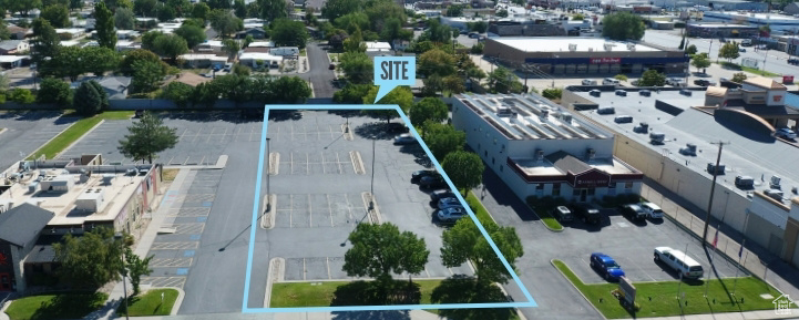 PROPERTY DETAILS: - 0.67 Acres - Opportunity Zone  Recently Reduced Price!  Great location near The Maverik Center  Fast growing area  Dense hotel area and restaurant corridor  High traffic counts  Recently resurfaced parking  Drive through possible  Easy Access to I-215, and 3500 South