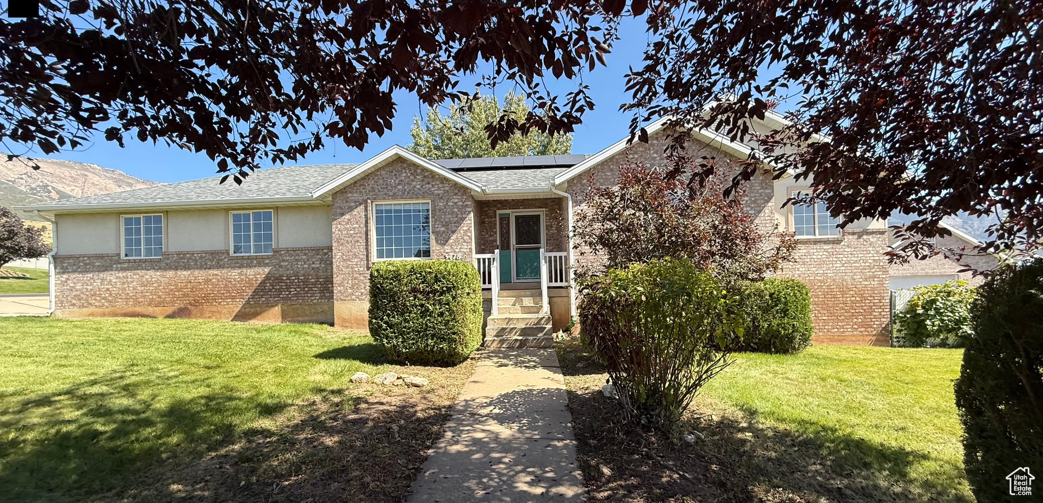 A little love will go a long way with this Pleasant View rambler! Homes with this much finished square footage at this price are hard to find. Ideally located near Weber High, it sits on a spacious lot with a huge yard, mature landscaping, and a great deck for entertaining. The owned solar system dramatically reduces utility costs-run the A/C as much as you'd like and let the sun cover the bill. Inside you'll find generously sized bedrooms and plenty of room for the whole family. The oversized garage, complete with extra space in the back, offers excellent storage or workshop potential. With solid bones and endless possibilities, this home is ready for your personal touch.