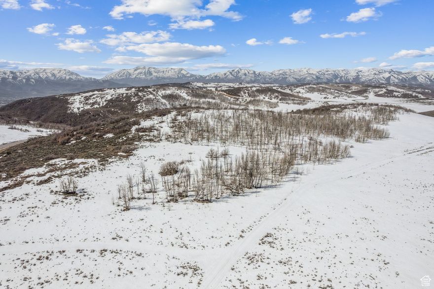 A true legacy opportunity awaits within the gates of Wolf Creek Ranch-an extraordinary 160-acre equestrian parcel just minutes from the entrance gate near Heber City. This homesite offers an ideal setting to create your private mountain retreat, surrounded by towering aspens and expansive vistas in every direction. Enjoy sweeping views of Mount Timpanogos, rolling alpine meadows, and the untouched wilderness of the Uinta National Forest. Wolf Creek Ranch encompasses over 13,000 acres-94% of which is preserved open space-and offers direct access to 2.2 million acres of Uinta National Forest. Paved roads provide year-round accessibility, making this the ultimate destination for nature lovers and outdoor adventurers. Wildlife sightings are a regular part of life here, with elk and other native species roaming freely. Residents enjoy over 60 miles of private trails for hiking, mountain biking, horseback riding, and ATV adventures in the warmer months-snowmobiling or cross-country skiing when the snow falls. Additional owner amenities include a Ranch Center for gatherings, a guest lodge and private yurts for overnight stays, stocked fishing ponds, and exclusive access to a one-mile stretch of the upper Provo River for fly fishing. Conveniently located just 20 minutes from Heber Valley Airport, 25 minutes from Skiing at Deer Valley, 35 minutes from Park City's historic Main Street, and an hour to the new Salt Lake City International Airport-this property offers an unmatched blend of privacy, nature, and accessibility.