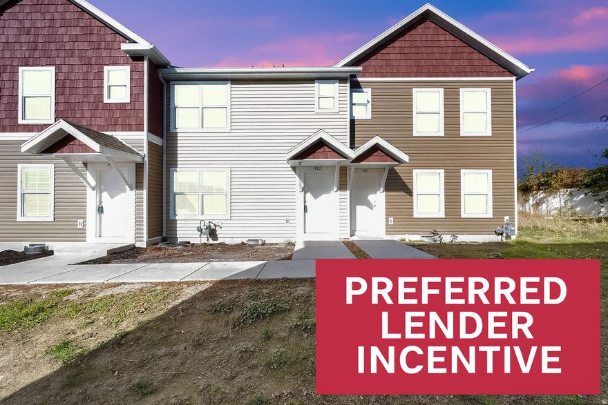 Price has been approved by the bank! Call for details about our preferred lender incentive, up to $1,500 for closing costs. Welcome to this stunning newly built townhome in the heart of Sunset, Utah! Featuring 3 spacious bedrooms and 2.5 bathrooms, this home combines modern design with everyday comfort. The open-concept layout offers a bright and inviting living space, perfect for entertaining or relaxing at home. Enjoy the peace of mind and privacy of a gated community, complete with beautifully maintained grounds and convenient access to nearby shopping, dining, and commuter routes.  This townhome was built in 2025, so everything, from the roof to the flooring, is brand new and move-in ready.