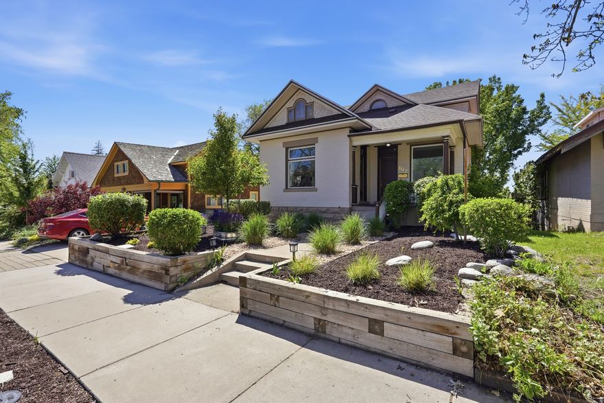 Discover the perfect blend of modern convenience and historic charm in one of Salt Lake City's most coveted locations. This stunning 2-story home offers a rare opportunity to live minutes from downtown and just a short walk to the University of Utah stadium and campus, TRAX station, Rowland Hall, McGillis School, East High and Judge Memorial Catholic High School. The interior features a thoughtfully updated kitchen with a butler's pantry and even an additional wet bar downstairs making this home ideal for entertaining. Rare for the area, this property includes a large 2-car garage and an expansive, beautifully landscaped yard in both the front and back, creating a private outdoor retreat. With the vibrant shops, dining, and entertainment of 9th & 9th just a short walk away, this residence offers an unparalleled combination of living space, convenience and a prime location.   Square footage figures and all information are provided as a courtesy estimate only. Buyer and/or Buyers agent is advised to obtain an independent measurement and verify all.