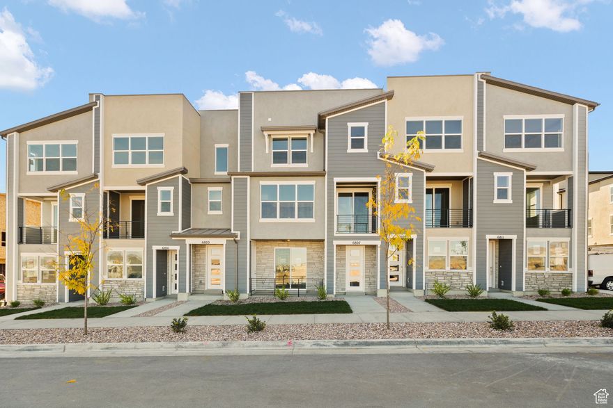 Welcome to Joshua Tree in Herriman, a vibrant townhome community where modern design meets effortless living. The Maui plan at Joshua Tree  a stylish 3-story townhome featuring 4 bedrooms, 3.5 baths, and 1,991 sq ft of thoughtfully designed living space. Enjoy modern finishes like quartz countertops, stainless steel appliances, and 9' ceilings, plus a private deck and smart 1-car garage. With energy-efficient features, a spacious primary suite, and landscaping maintained by the HOA, this home blends comfort, convenience, and low-maintenance living in the heart of Olympia.