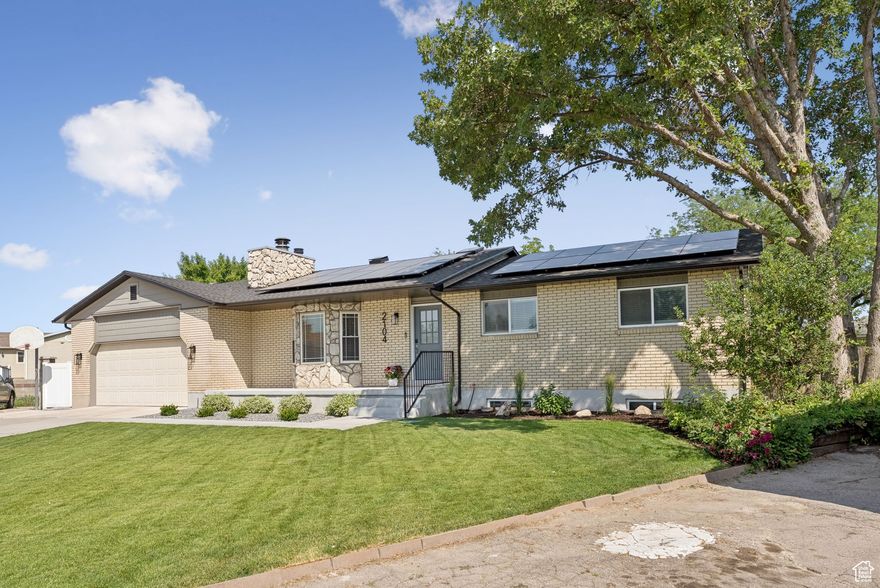 Newly Renovated! Come check out this amazing, beautiful, updated all-brick rambler, ideally located on a quiet and friendly cul-de-sac in the heart of Taylorsville. Enjoy convenient access to schools, the freeway, great dining, and great nearby shopping. This stunning home is packed with upgrades, including: A brand-new roof, 2 yr old all paid off solar panels (RMP bill has been under $25.00 a month) New soffit and fascia with stylish rain gutters, all new interior and exterior paint throughout, granite countertops ,lots of storage space. New landscaping with mature trees, New automatic sprinkler system with WiFi capability Additional features include soft water (owned), a tankless water heater, a newer furnace with a UV air purification system, energy-efficient Pella windows. Inside, you'll find 6 spacious bedrooms, 4 bathrooms, a new laundry/ craft room, a surprise bonus room (500 sq ft) tucked behind the spacious 2-car garage that you don't want to miss seeing. With all these incredible features, you need to see it in person.. Also the home includes a home warranty plan (Ibex) through the end of Feb. 2026. Owner/Agent. All information to be verified by buyer.