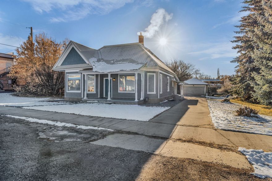 Welcome to this beautifully remodeled single-level home located in the heart of Coalville at 25 W Center Street. Offering around 1,400 sq ft, this home features 3 bedrooms and 1 bathroom, thoughtfully updated from top to bottom inside and out sitting on .32 acres. Enjoy the convenience of single-level living along with a 2-car detached garage, providing ample space for parking, storage, or hobbies. Ideally situated on Center Street, this property offers easy access to local schools, parks, shopping, and dining, while maintaining the charm and community feel Coalville is known for. With modern updates throughout and a prime central location, this home is truly move-in ready and perfect for homeowners or investors alike.