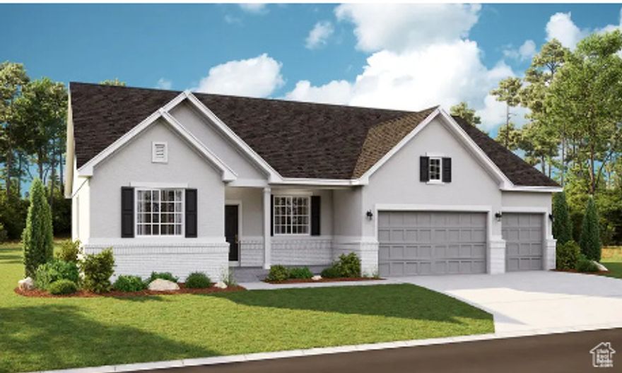 Contract today and qualify for one of the 2 special financing promotions: Option 1: FREE FINISHED BASEMENT. Option 2: receive up to 6% of the purchase price in incentives-usable toward Home Gallery options, closing costs, or a rate buydown! Restrictions apply: Contact us for more information*** Welcome to Taylor Landing, where spacious lots meet thoughtfully designed homes. A charming covered front porch welcomes guests to the ranch-style Helena plan. Inside, you'll find a formal dining room, a spacious great room and kitchen with a walk-in pantry, center island and breakfast nook. The lavish primary suite boasts an immense walk-in closet and is separated from two additional bedrooms for privacy. Other highlights include a convenient powder room, an unfinished basement and a 3-car garage. Options include a sunroom, finished basement, upstairs loft or bonus room, owner's retreat and covered patio. List price includes the base price, lot premium, and a selection of popular upgrades. Final pricing will vary depending on the options and floor plan selected. Pictures are of model home.