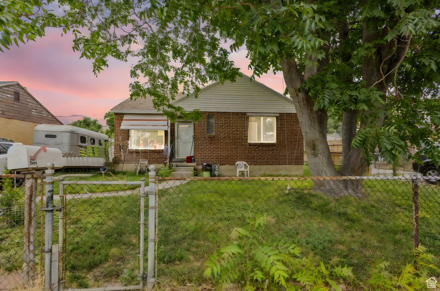 ESTATE SALE  AS-IS - Property being sold strictly as is as part of an estate sale with a reverse mortgage in active foreclosure. Full-price offers only, minimal contingencies, and quick closing required. No assignable contracts or wholesalers. No blind offers.  3-bedroom, 1-bath home in Magna with solid bones and potential for updates. Basement offers possible ADU opportunity. Home has tested positive for methamphetamine at low levels; seller has remediation estimate from a reputable company for $3,680.  The listed price reflects the estate's required net amount, which accounts for satisfaction of existing obligations and costs of sale. Any additional concessions will need to be added to this price.  Convenient location near Cyprus High School, shopping, and commuter routes. Ideal for experienced investors or buyers seeking a value-add project.  Square footage figures are provided as a courtesy estimate from County Records; buyer to verify.