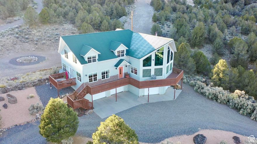 VIEWS!! VIEWS!! VIEWS!! Welcome to your new home where nature, wildlife & the STUNNING VIEWS will surround you. This home is within minutes to Bryce Canyon National Park which gives access to many trails for biking, hiking, horseback & OHV riding. Just 5 miles South of the town of Panquitch. Close to Henry Mountains, Casto Canyon & Red Canyon. Sevier River runs just below you across Hwy 89. Sit by the campfire or on the front porch to be mesmerized by the dark skies & stars. Plenty of room to add a shop or barn. No HOA and you have animal rights with almost 10 acres to enjoy with no close neighbors. Truly a home where you can enjoy the great outdoors, peace & quiet.