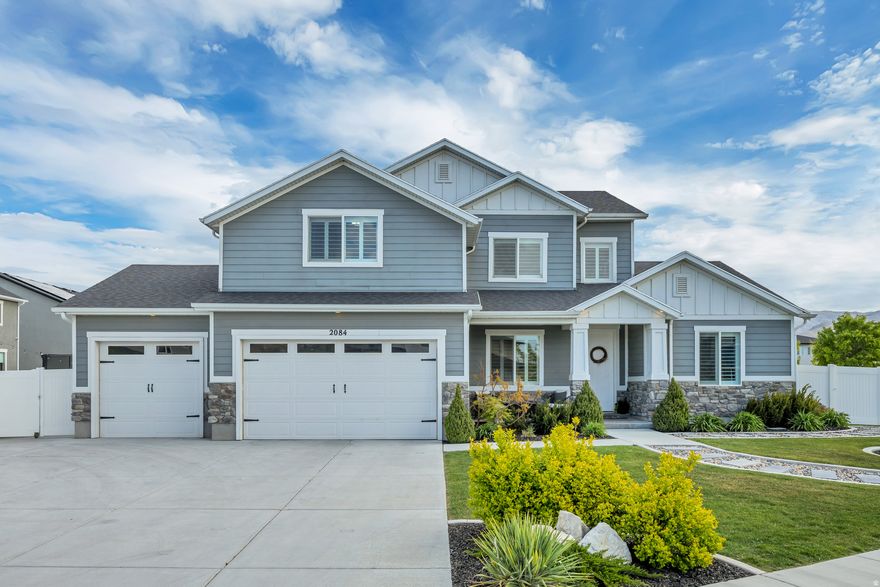 Step into this beautifully upgraded smart home, thoughtfully designed for both comfort and convenience. Enjoy modern living with integrated smart features including automatic blinds, smart front door lock, thermostat, garage door, and exterior lighting with patio and gazebo lights and permanent holiday lighting for year-round ambiance.  The spacious outdoor area is perfect for relaxing or entertaining, featuring durable Trex decking on teh patio, a charming gazebo, fire pit, two hammocks, and hot tub hookups. A fully fenced 0.33-acre yard and large driveway provide both privacy and ample space.  Additional highlights include a convenient washer and dryer located in the master bedroom, along with a 12x8 Lifetime shed for extra storage.  This home blends smart technology with inviting indoor and outdoor living-ready for you to move in and enjoy.  "All footage and measurements are deemed reliable but not guaranteed. Buyer is advised to obtain their own measurements and complete due-diligence to their satisfaction."