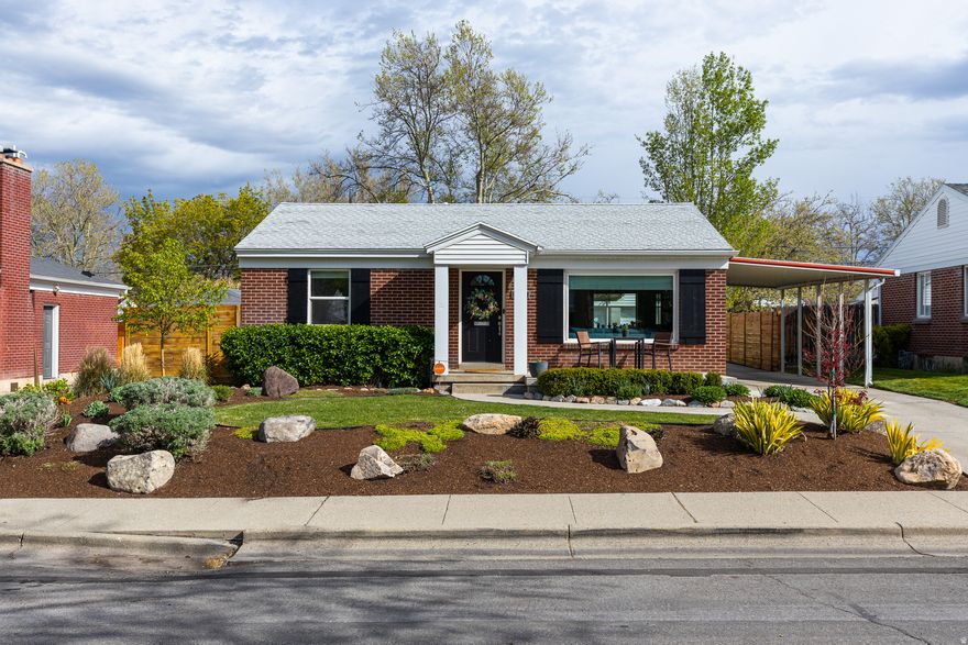 This charming home in the heart of Millcreek is tucked away in a quiet, cute, walkable neighborhood east of Highland Blvd. Ideally located within walking distance to Millcreek Commons, as well as countless restaurants and coffee shops. With 3 beds, 2 baths, 1,632 sqft, and the rare 2-car garage, this one is definitely hard to pass up! The home was updated 8 years ago with a new kitchen and updated electrical. New hardwood floor on the main level (2021). Completely updated professional landscaping (back 2021, front 2023). Brand-new wood fence was also completed in 2021. The perfect blend of comfort, convenience, and location! Square footage figures are provided as a courtesy estimate only and were obtained from county records.  Buyer is advised to obtain an independent measurement.