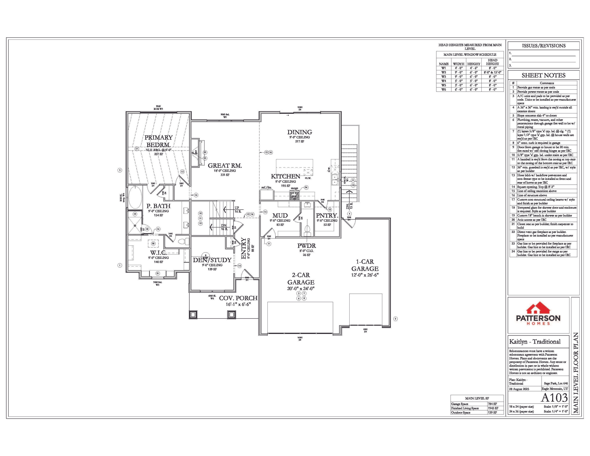 SAGE PARK - Residential