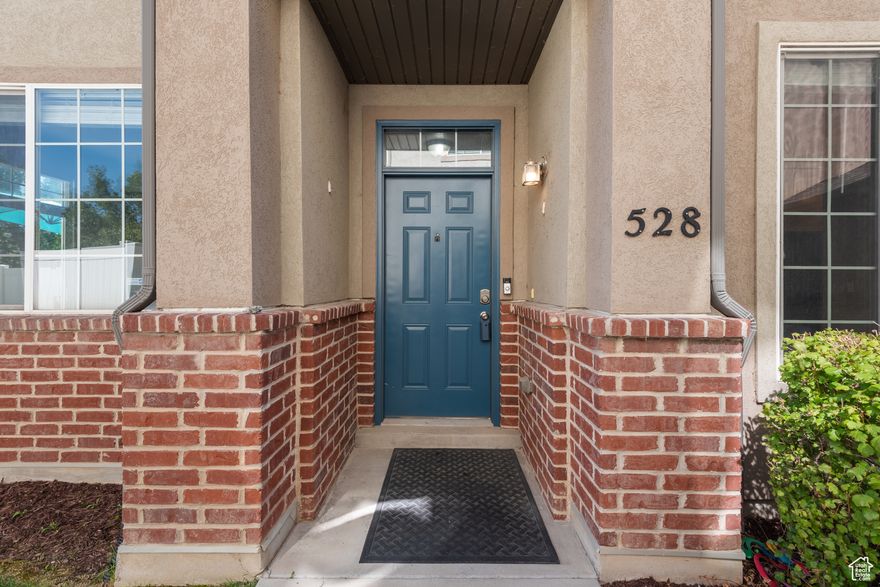 Step into comfort and style in this beautifully maintained 3-bedroom, 2.5-bathroom condo featuring a desirable Townhome layout. Spanning two spacious levels, this home offers a perfect blend of privacy and open living. The main floor welcomes you with a bright and airy living space, ideal for entertaining or relaxing. A well-appointed kitchen flows seamlessly into the dining area, while sliding doors lead to your own private backyard - perfect for morning coffee, gardening, or weekend barbecues. Upstairs, you'll find three generous bedrooms, including a primary suite with an ensuite bathroom and ample closet space. Enjoy the convenience of a 2-car garage, in-unit laundry, and a guest-friendly half-bath on the main level.  Square footage figures are provided as a courtesy estimate only and were obtained from Davis County Records .  Buyer is advised to obtain an independent measurement.