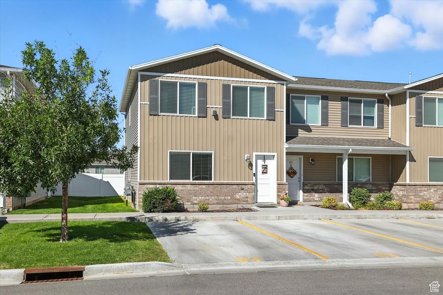 Welcome to this cute 3-bedroom, 2-bath townhome perfectly situated in the heart of Tremonton. You'll love the functional layout with plenty of storage throughout, making it as practical as it is inviting. Conveniently located within walking distance to schools, parks, and local amenities, this home is ideal for both comfort and convenience.  The HOA provides incredible amenities including a splash pad, clubhouse with gym, and a dog park-perfect for both relaxation and recreation.   Also included is water, sewer and garbage. Don't miss this opportunity to own a low-maintenance townhome in a great location!