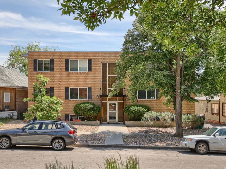 Light-filled Mid-Avenues two-bedroom condominium with an open, spacious layout, hardwood floors, and new carpet. Conveniently located near shopping, parks, grocery, dining, coffee, and other Avenues amenities, with quick access to downtown and the University of Utah. One covered parking space and a storage unit are included. Community patio area with space for outdoor seating and grilling. Square footage is provided as a courtesy estimate only. Buyers are advised to obtain an independent measurement and to verify all information.