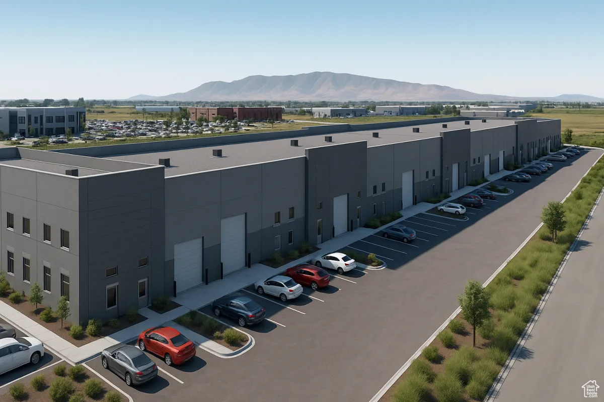 Prime Light Industrial Space in Spanish Fork! This large brand-new industrial unit offers the perfect blend of functionality and flexibility. With high ceilings, a large garage door, and I-1 zoning, it's ideal for a variety of business uses. This particular unit also comes with a large yard space! The building includes a dedicated office space with a bathroom, while the rest remains open for versatile use to transform to fit your specific needs. Set for completion by the end of the year, this is a great opportunity to secure a high-quality space in a growing area. Buyer and buyer's agent to verify all information, including square footage, zoning, and permitted uses. Information is deemed reliable but not guaranteed.