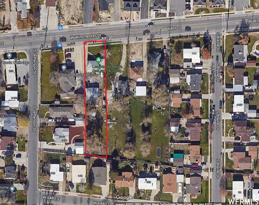 RARE AVAILABLE MURRAY OPPORTUNITY FOR POTENTIAL DEVELOPMENT * Do Not Enter property *Both 145 W Winchester on .52 acres listed for $432,000 Tax Id #21-24-277-005 and 165 W Winchester on .48 acres listed for $624,000 Tax Id# 21-24-277-004. Both to be sold together. Property To Be Sold "As Is"Zoned R-1-8. *Buyer To Verify all Information*Murray City said possible change to RNB zoning. See attached RNB uses