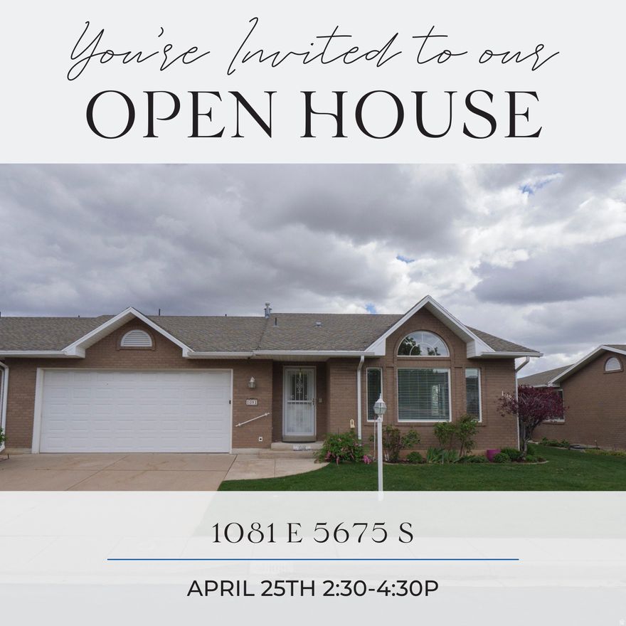 Chimney Hill, the highly cared for and coveted development in South Ogden. This home sits on the south side, which gives lots of natural light and views of the mountains.  As you walk in the front door you can tell this place is in excellent condition, lightly lived in and its huge, over 3400 sqft! 2 car garage, tons of storage options downstairs. The updated bathrooms, granite counter tops in the kitchen and fresh carpet on the main level are a real treat. The backyard is peaceful and private, a great space for your morning routine or barbecuing on the patio. Fiberoptic internet is also wired and ready to go!  All info to be verified by buyer.  Square footage figures are provided as a courtesy estimate only and were obtained from county record.  Buyer is advised to obtain an independent measurement.
