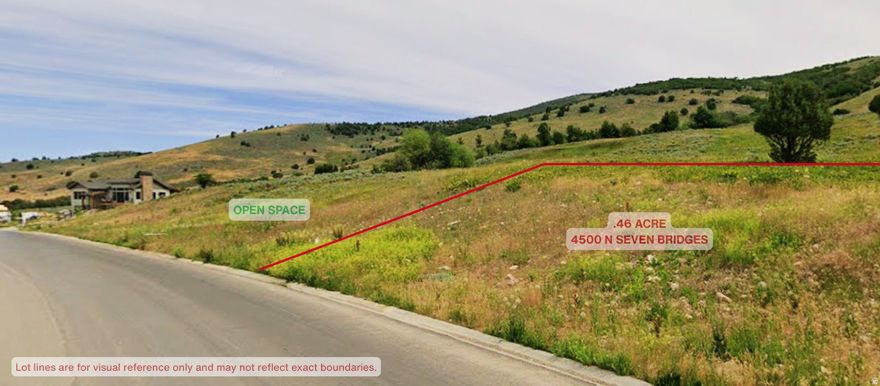 WATER/SEWER CONNECTION AND STANDBY FEES ARE PAID 48K VALUE! There are VERY FEW HOMESITES AVAILABLE IN THE OGDEN VALLEY Zoned for Short-Term Rentals (STR) and this one is a hidden gem. Not only does this uphill lot have views of Snowbasin Resort and Nordic Valley Resort. This homesite is next open space to the North and West that creates privacy and will not be built on allowing forever views. The Bridges development is the latest addition to Wolf Creek Resort's collection of upscale Ogden Valley real estate. Buyers can use builder of preference or use Lewis Homes. For a minimal fee the HOA takes care of all landscaping. Located at the entrance to Wolf Creek canyon and the Powder Mountain corridor, the community will be the most extensive real estate development of its kind in the Wolf Creek Resort area. A home in the Bridges would make an excellent full-time residence or a second home/rental investment property. Several neighborhoods comprise The Bridges, and at its heart is the Homestead Club, is a place for gathering and recreation. This amenity will house a fitness center, a barn, a clubhouse, and an events venue, among many others. Once finished, these homes will make The Bridges one of the most sought-after places to live and stay in the Ogden Valley. WILL SERVE LETTER IN HAND FOR WATER AND SEWER.