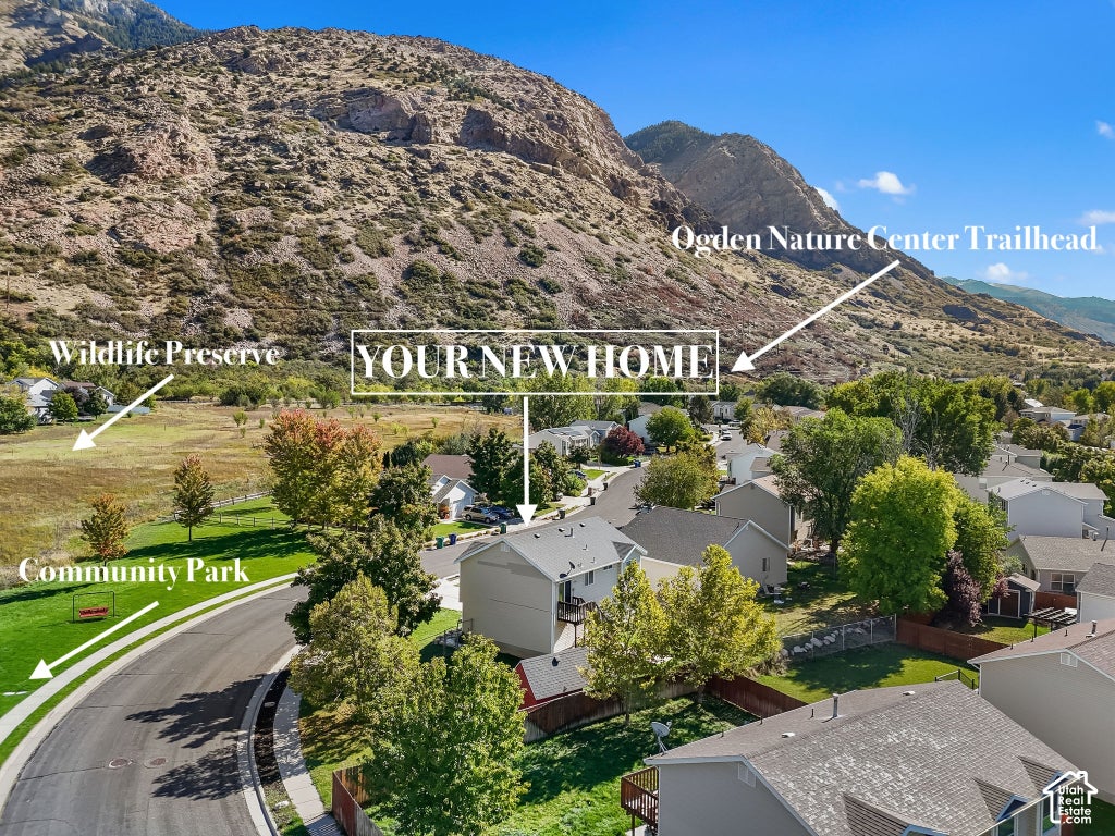 Photo of 1303 N WILLARD PEAK DR, Ogden, UT 84404 (MLS # 2191567)