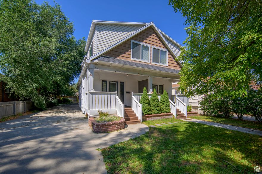 DO NOT DISTURB TENANTS. Charming Duplex Near Downtown Salt Lake City & Liberty Park. Perfect Investment Opportunity. Discover this beautifully updated duplex nestled on a tree-lined street just minutes from downtown Salt Lake City and right next to the expansive Liberty Park. Both units have been thoughtfully renovated, offering modern finishes and comfortable living spaces that tenants will love. This property features two fully producing units, each designed for easy maintenance and long-term occupancy. Additionally, there's tremendous potential for expansion with a possible third unit in the backyard, equipped with plumbing, sewer, electrical, heat, and cooling systems already in place, making future development seamless. Whether you're an investor looking for reliable rental income or a homeowner seeking a versatile property with development potential, this duplex delivers both. Don't miss out on this exceptional opportunity in a prime location! Unit that is 1,642sf rents for $2,850/month and unit that is 1,095sf rents for $2,500/month.