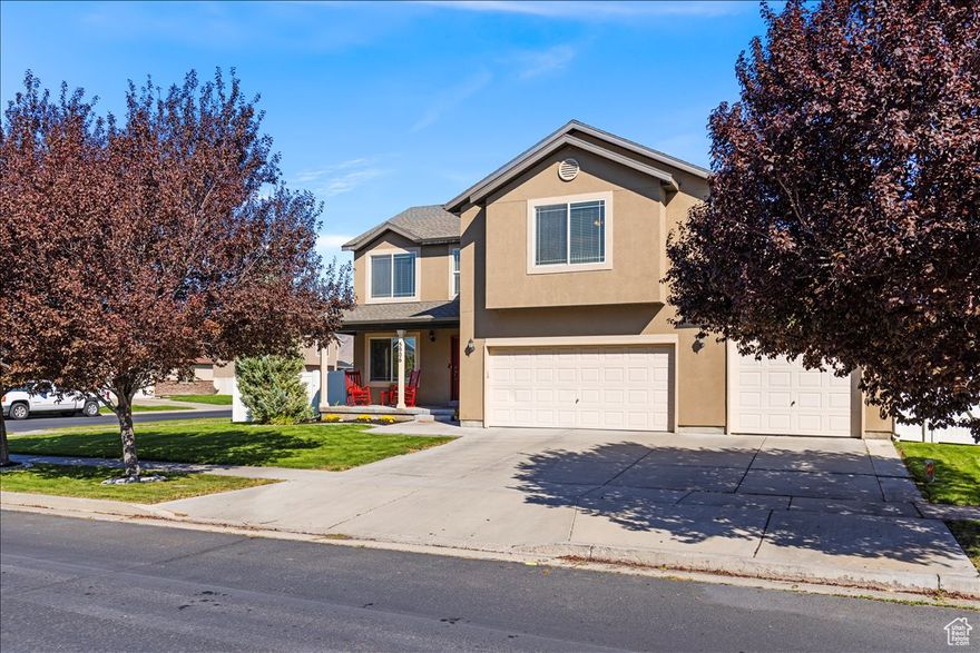 Welcome to Stansbury Park Living! This beautiful home offers not only comfort and style but also a lifestyle unlike any other. This home features a brand new roof for peace of mind, fully landscaped and fenced yard great for entertaining or relaxing and a huge master suite. Enjoy all that Stansbury Park has to offer! The lake is perfect for paddle boarding, kayaking or relaxing on the shore. Tee off at the Stansbury Park Golf Course, then unwind at the clubhouse or explore nearby walking trails and parks. This community also boasts schools, parks and a friendly neighborhood feel you'll love coming home to. Don't miss your chance to live where recreation, convenience, and charm come together!  Square footage figures are provided as a courtesy estimate only and were obtained from County Records.  Buyer & Buyer agent is advised to obtain an independent measurement.