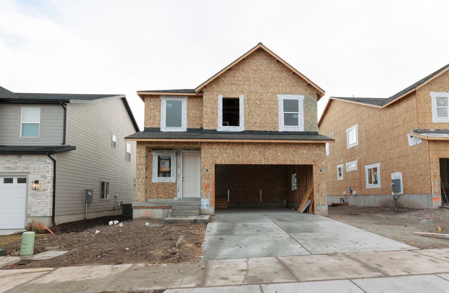 Welcome to your brand-new single-family home at River Point - where modern design meets comfort and functionality. With an open-concept layout perfect for everyday living and entertaining, this thoughtfully designed space offers both style and convenience. Enjoy the privacy of your own home while staying close to everything Lehi has to offer. As part of this vibrant new community, you'll love amenities like a clubhouse with a gym, a spacious pool, and a playground. Reach out today to learn more or schedule your visit! (JORDAN LOT 453)