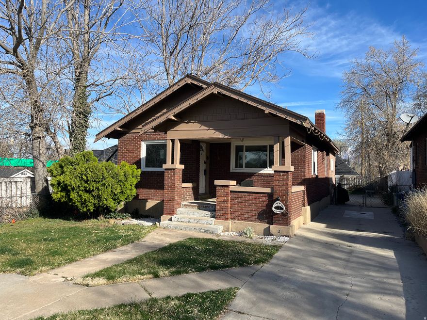 This renovated 3-bedroom, 1-bathroom home spans 1,776 sq. ft. and provides a high-efficiency living experience within a classic 1920s architectural frame. Located across the street from a Large Park in the heart of Ogden's vibrant East Central neighborhood, the property has undergone significant mechanical and aesthetic updates to meet 2026 modern standards while maintaining its historic character.  Check out our Virtual Tour at- https://my.matterport.com/show/?m=vq6LcaE1ndY&brand=0   Major Capital Improvements & Technical Specs Structural Integrity: New Roof (replaced 2023) and Main Sewer Line (replaced 2023), significantly reducing long-term maintenance risk.  Energy Efficiency: Many windows have been updated to modern standards; high-durability LVP (Luxury Vinyl Plank) flooring installed throughout the upper level.  Modern Appliances: Includes a New Dishwasher (installed late 2025/early 2026) and a Range/Oven (2 years old).  Layout: Features a large private backyard with established lawn and an exceptionally long driveway for off-street parking and multi-vehicle storage.   Strategic Location & Neighborhood Data Situated near the base of the Wasatch Mountains, this location offers a high "lifestyle score" based on proximity to Ogden's major cultural and recreational hubs:  Walkability & Transit: Located less than 1.5 miles from Historic 25th Street and The Junction, providing immediate access to over 30 local restaurants, the Ogden Amphitheater, and Megaplex IMAX theaters.  Outdoor Recreation: Minutes from the Ogden River Parkway, a 9.6-mile paved trail system connecting the Ogden Botanical Gardens, Dinosaur Park, and High Adventure Park.  Mountain Access: Direct access to Ogden Canyon, placing world-class skiing at Snowbasin and Powder Mountain within a 2530 minute drive.  Education & Landmarks: Walking distance to the historic Ogden High School and Monroe Park.