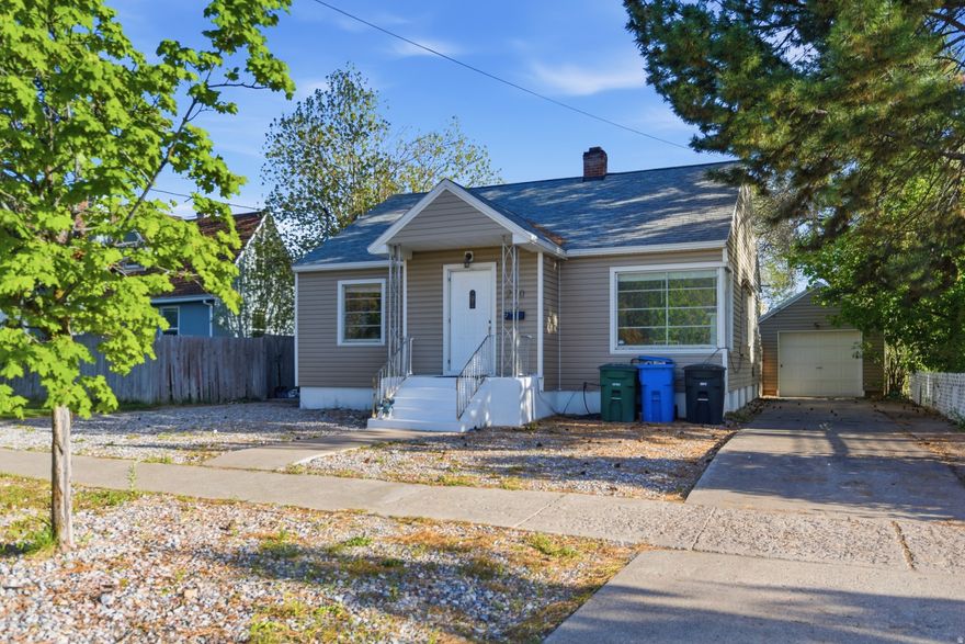 Investors, this one is a no-brainer!!  Located just minutes from Utah State University, this 4-bedroom, 3-bath duplex has a built-in rental demand that basically does the work for you. Great tenants already in place and you're buying cash flow from day one. The numbers make sense AND the bones are solid. New roof (2023), new water heater (2023), updated bathrooms, newer carpet and fresh paint upstairs, and an updated kitchen and flooring downstairs. New Fence as well.  The big ticket items are already handled. The layout is a dream for rental income with main level living plus a separate walk-out basement apartment, giving you flexibility to rent both units or live in one. Outside you'll find a fully xeriscaped yard (zero maintenance headaches for tenants), a fenced yard with a patio, and a detached garage with extra storage.  Low maintenance. Strong rental history. Turnkey condition. This is exactly what a great investment looks like.
