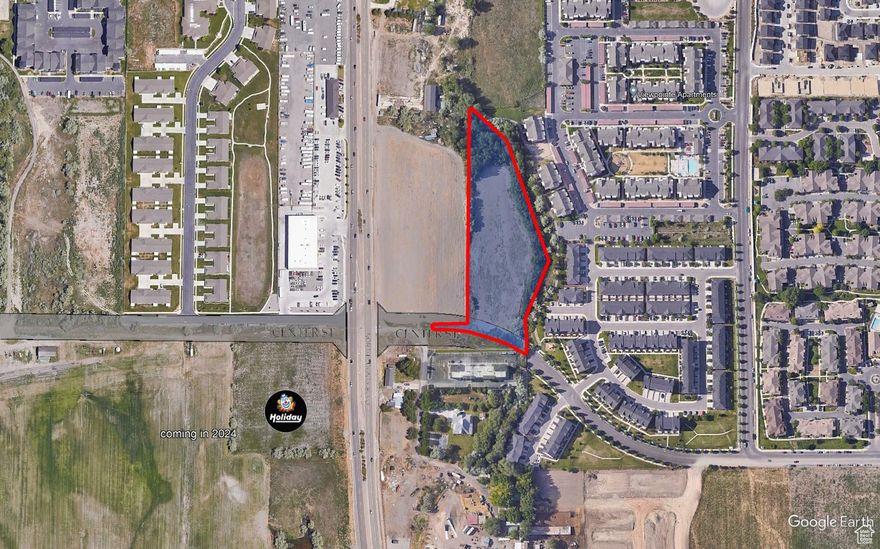 THIS LISTING CONSISTS OF 3.5 ACRES FOR SALE IN PLEASANT GROVE'S COMMERCIAL SALES ZONE OF THE GROVE NEAR. IT IS CLOSE TO DoTERRA, EVERMORE, THE VOID AND SHOPPING AND WITHIN MINUTES TO I-15.  ZONING USES INCLUDE ENTERTAINMENT, OFFICE, MEDICAL OFFICE, RESTAURANT, HOTEL, AND RETAIL. THE CITY WILL NOT APPROVE RESIDENTIAL DEVELOPMENT ON THIS PARCEL. THE ROAD GOING FROM 100 SOUTH TO NO. COUNTY BLVD WILL BE THE BUYER'S RESPONSIBILITY. An Ideal 1031 Exchange property!  4.86 ACRES IS AVAILABLE