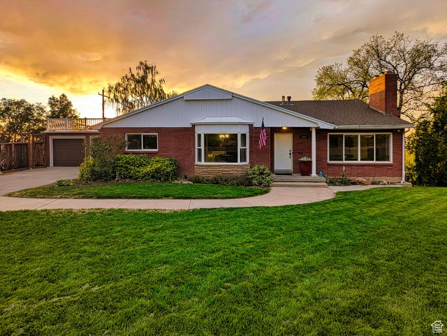 Looking for a home full of life? This one-of-a-kind property is built for connection. Outside, enjoy your own  full-size sports/pickleball court, sledding hill, bike run, rope swing, garden, chicken coop, mature shade trees, and young fruit trees- it feels like a park! Inside, you'll find a spacious gathering room with a wood-burning fireplace, a cozy library with a gas fireplace, an open kitchen that connects to the backyard, 5 bedrooms, 3 baths, 2 storage rooms, and built-ins throughout. It's built for meaningful family time, as well as hosting fun gatherings. Originally a 1950s mansion, it combines timeless charm with updated plumbing, electrical, and windows. A separate entrance offers mother-in-law suite potential. Tucked in a quiet area with amazing neighbors-we're only moving a block away! Agents welcome; evenings best for showings.