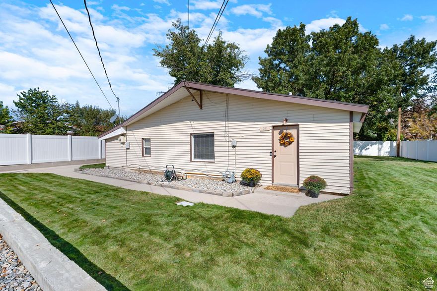 Welcome home to this adorable charmer! This darling two bedroom, one bathroom home blends cozy character with thoughtful updates. You'll love the remodeled kitchen, stylish and functional for everyday living. Major upgrades include a 5 year old roof, furnace and central air unit and 1 year old water heater. 90% of the plumbing has been updated as well! The spacious yard is a true highlight, perfect for gardening, entertaining, or simply relaxing outdoors. Located close to many amenities including IMC and Costco. Within walking distance, you will find a neighborhood park and Murray High School.