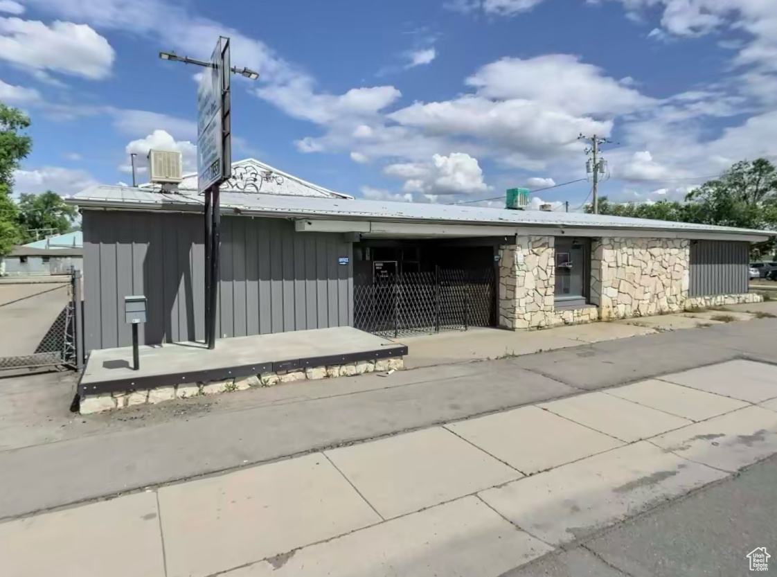 Awesome street frontage with ample space for any number of businesses. Some demo will need to be done. Sold as is, no repairs will be made.