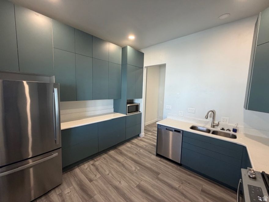 Check out this beautifully remodeled home! The inside of this home has been gutted and updated- everything from the electrical, plumbing, windows, sheetrock, paint, trim, LVP flooring everywhere but the back room, bathrooms and kitchen- all brand new! Spray foam insulation added to walls and attic for sound and extra R value. Fully landscaped yard with several new trees and a raspberry patch. Also has a 10x16 shed. Come finish the outside and have an amazing property close to everything in Preston.