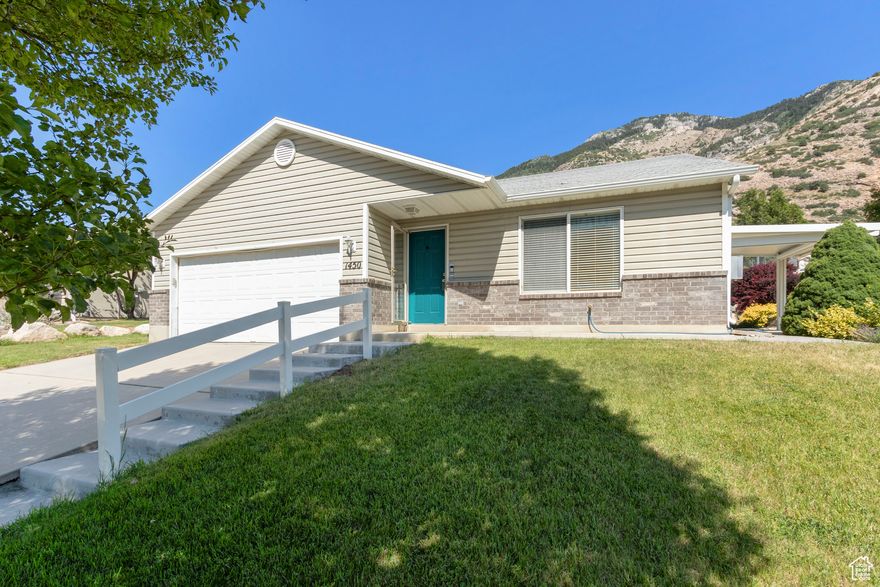 Discover effortless living in this delightful 2-bedroom, 2-bathroom single-level home, ideally situated on a spacious 0.2-acre lot in Ogden, Utah. Built in 2002, this well-maintained residence offers a comfortable 1300 square feet of thoughtfully designed living space, perfect for those seeking convenience and a low-maintenance lifestyle.  Square footage figures are provided as a courtesy estimate only. Buyer is advised to obtain an independent measurement.