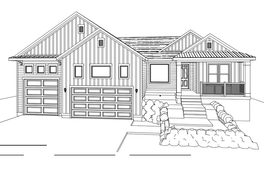 Welcome to The Barn at Terakee Farms, a new countryside community in West Weber, just 15 minutes west of Ogden. This stunning new home features the Ridge floor plan, offering over 3,800 square feet of total space, including an unfinished basement and cold storage area ready for your future vision. Designed for comfortable single-level living, the home boasts 9-foot ceilings, three bedrooms, two bathrooms, a dedicated dining area, and a well-appointed kitchen with generous cabinet and counter space. The spacious primary suite is thoughtfully separated from the additional bedrooms and includes a walk-in closet and a separate tub and shower. Surrounded by serene landscapes and sweeping mountain views, this home perfectly blends peaceful country living with convenient access to outdoor recreation. A third-car garage with a 10-foot door provides added clearance for larger vehicles and storage needs. Thoughtfully designed for both comfort and convenience, the Ridge floor plan offers an exceptional place to call home.**THIS HOME IS CURRENLTY BEING BUILT. These photos are to show what this home plan looks like completed AND as such these photos are NOT of this actual home. But they are photos of the Ridge floor plan. Colors/finishes will be different. EXPECTED COMPLETION DATE - LATE APRIL.**Square footage figures are provided as a courtesy estimate only and were obtained from the building plans. Buyer is advised to obtain an independent measurement.