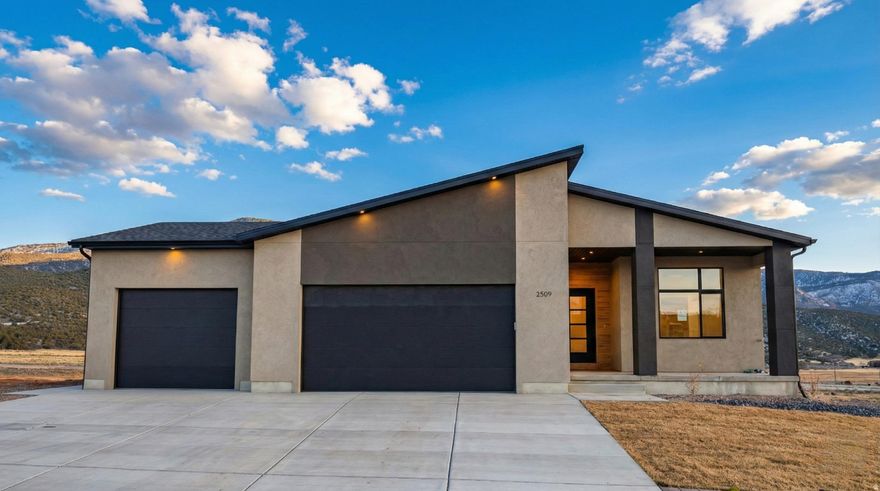 $12,000 preferred lender incentive! Discover luxury and versatility in this stunning 2025-built home in the Black Sage neighborhood. Spanning 3,115 sq. ft., this 6-bed, 4-bath masterpiece features breathtaking mountain views and a smart design.