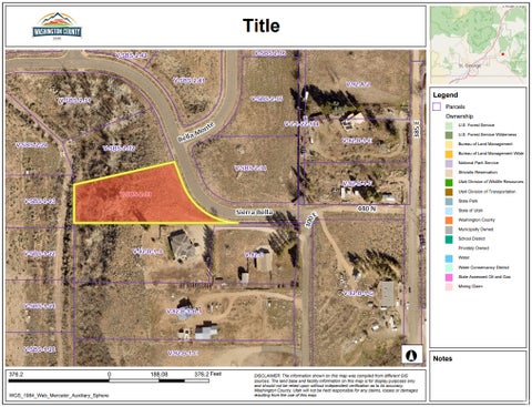 Vacant Land For Sale - 33 Sierra Bella Dr #33<br/> Washington County, Virgin, UT 84779